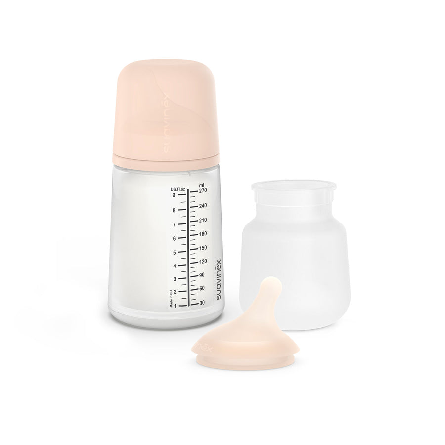 Suavinex Zero Zero Baby Bottle Follow on Set 3M+