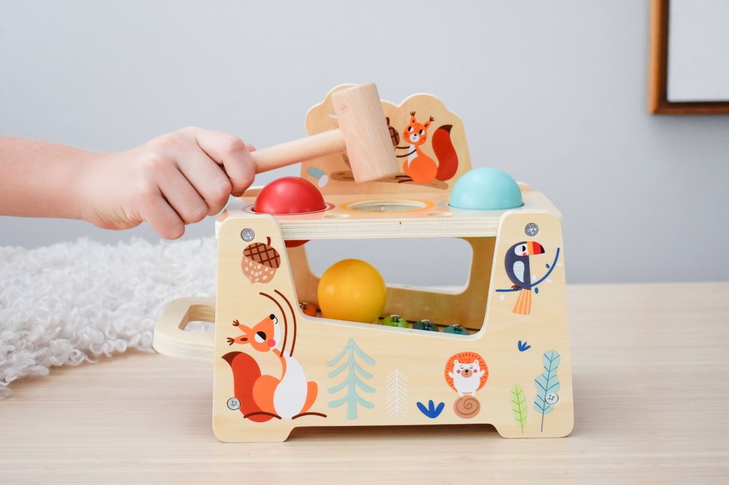 POUND & TAP BALL BENCH WITH XYLOPHONE