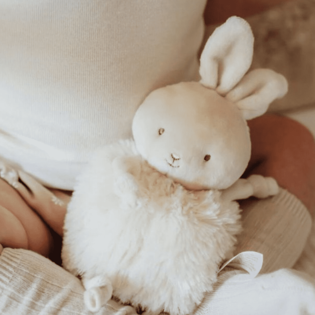 Rutabaga Bunny Roly Poly Soft Toy - Beige