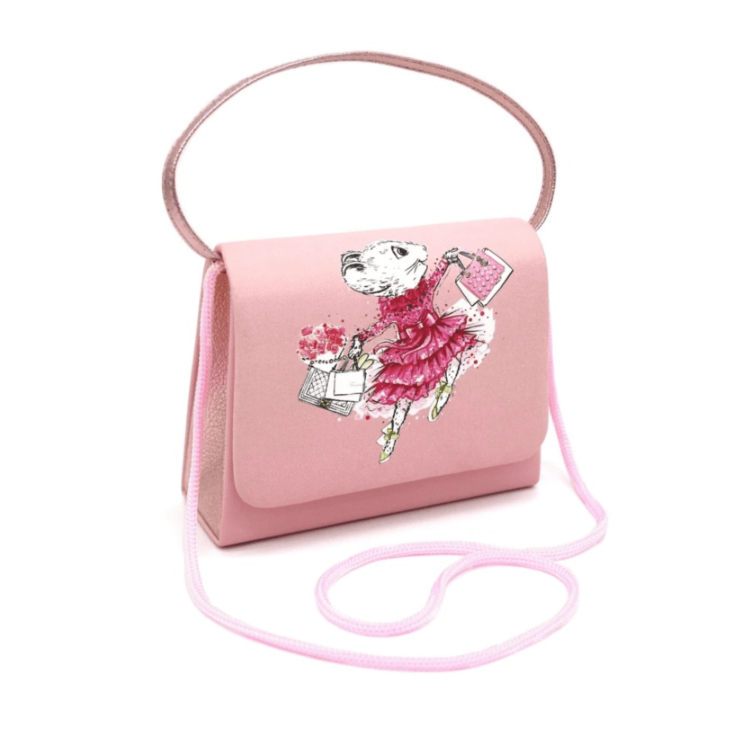 Claris - The Chicest Mouse In Paris ™️ Mini Fashion Handbag - Pink | Serenity Kids