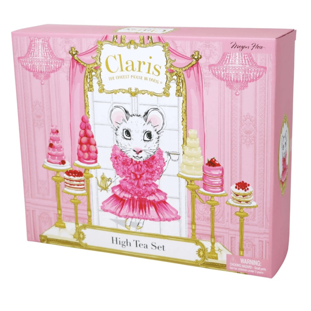 Claris The Chicest Mouse In Paris ™️ High Tea Set | Serenity Kids