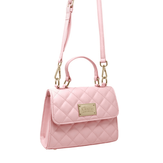 Claris - The Chicest Mouse In Paris ™️ Quilted Shoulder Handbag | Serenity Kids