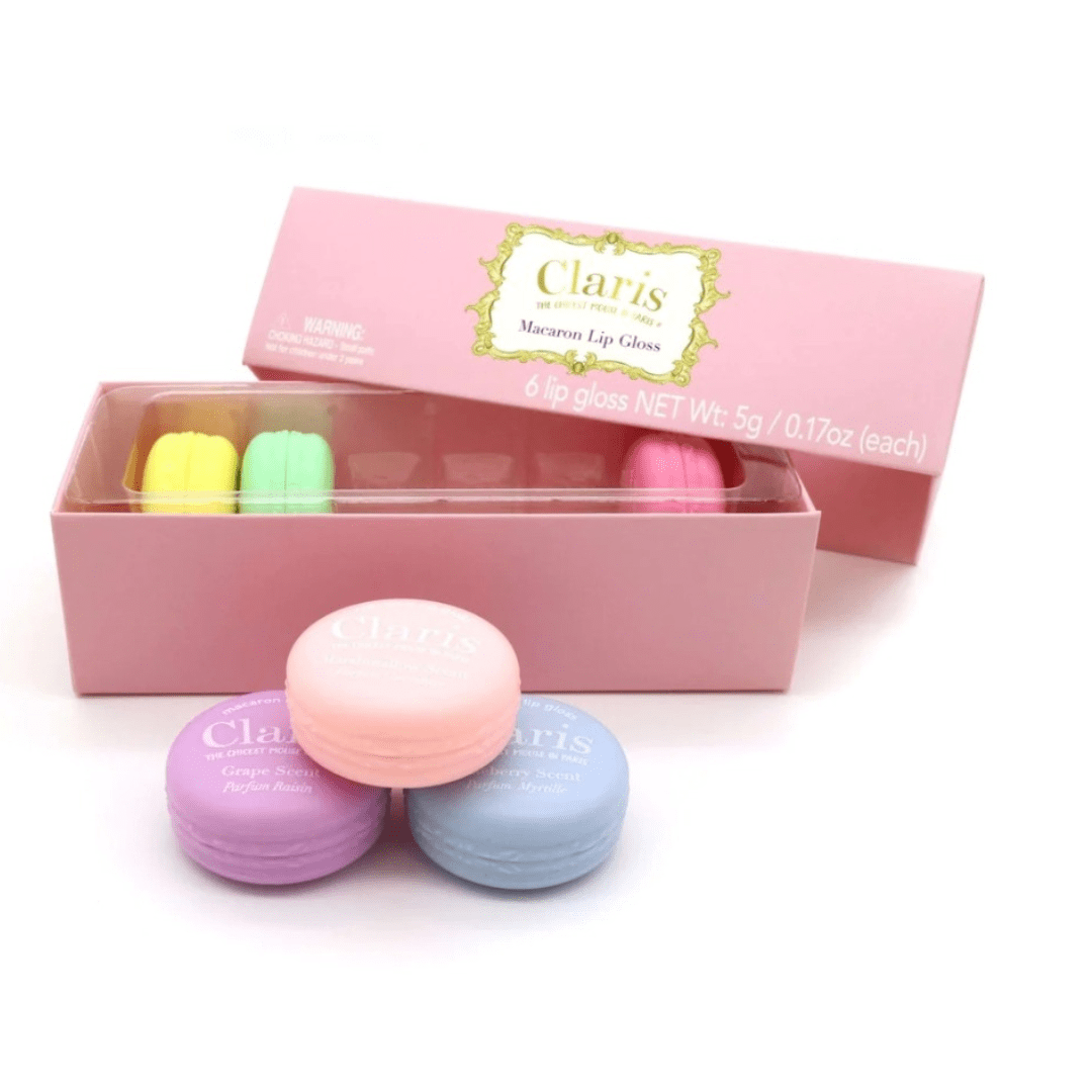 Claris - The Chicest Mouse In Paris ™️ Macaron Lip Gloss Set | Serenity Kids