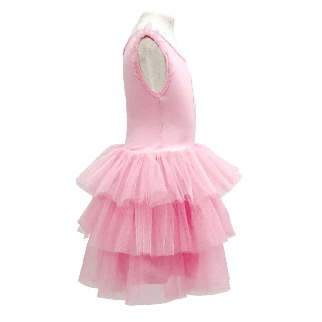 Claris - The Chicest Mouse In Paris ™️  Fashion Tulle Dress - Pink | Serenity Kids