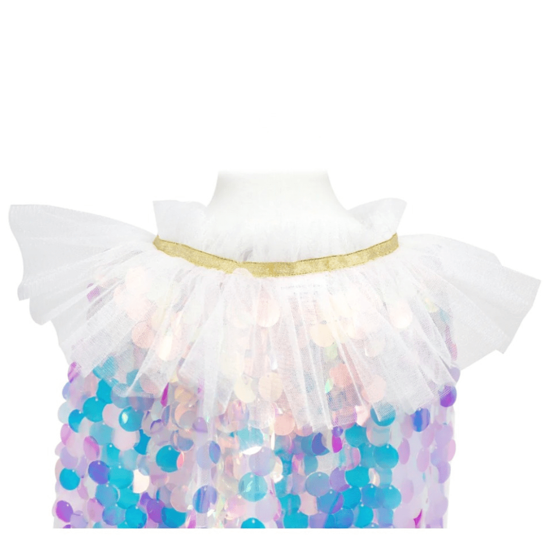 Shimmering Mermaid Sequinned Dress Up Cape