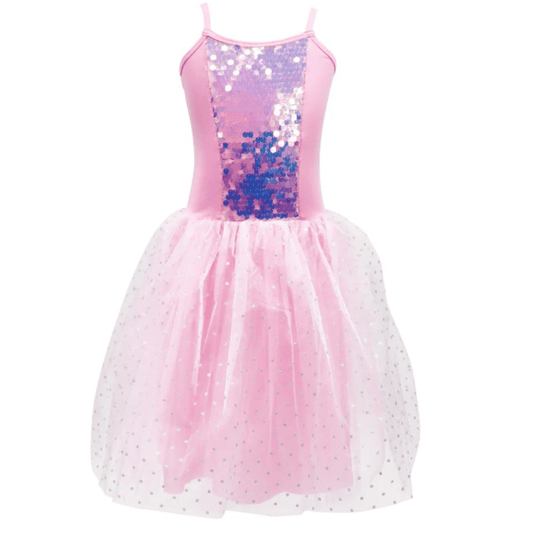 Romantic Ballet Sequin Sparkle Dress