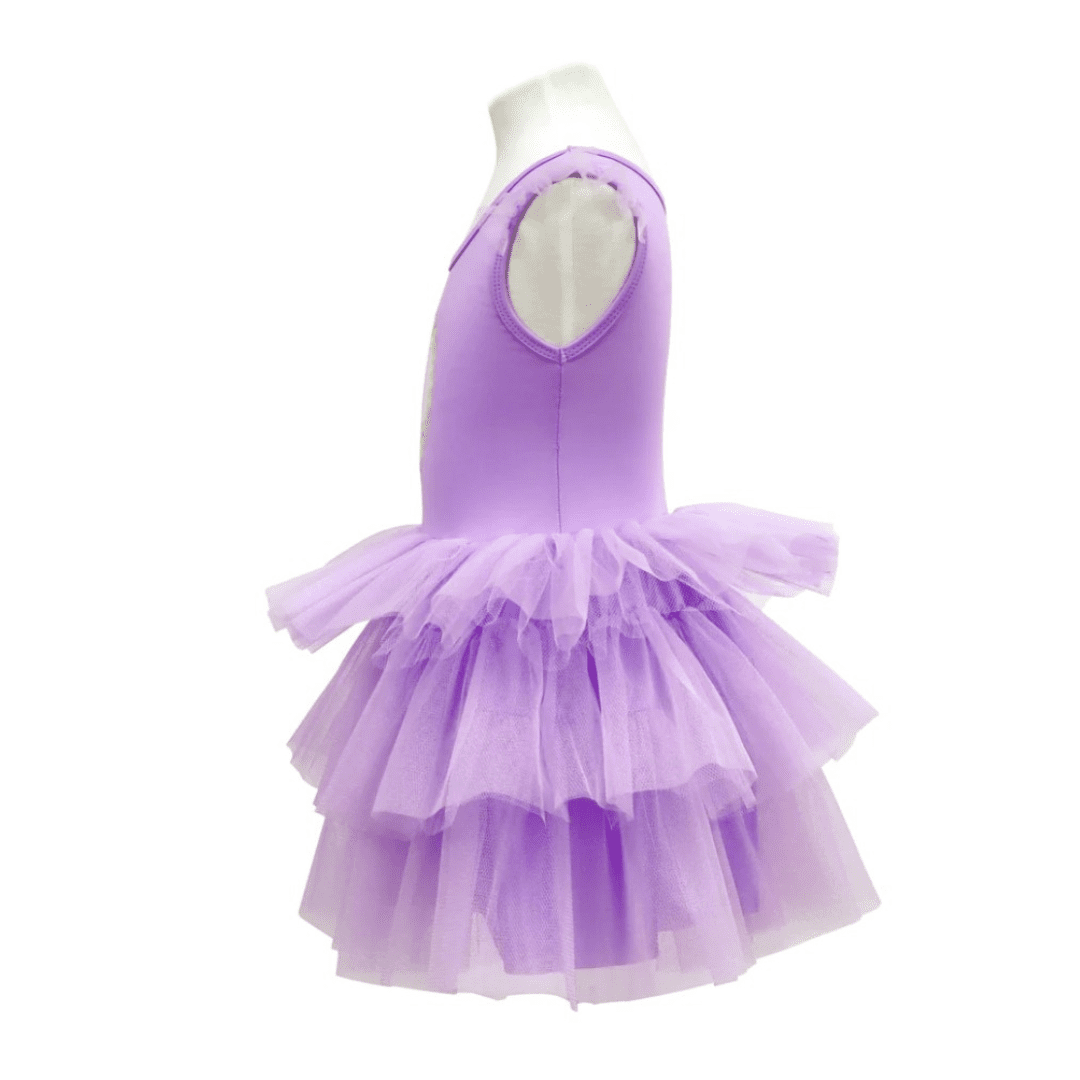 Claris - The Secret Crown Fashion Dress - Lilac | Serenity Kids