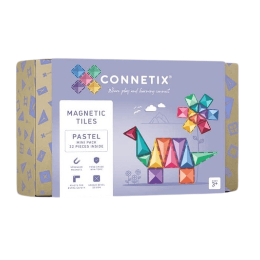 Connetix Tiles Pastel Mini Pack 32 Pieces