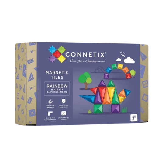 Connetix Tiles Rainbow Mini Pack 24 Pieces