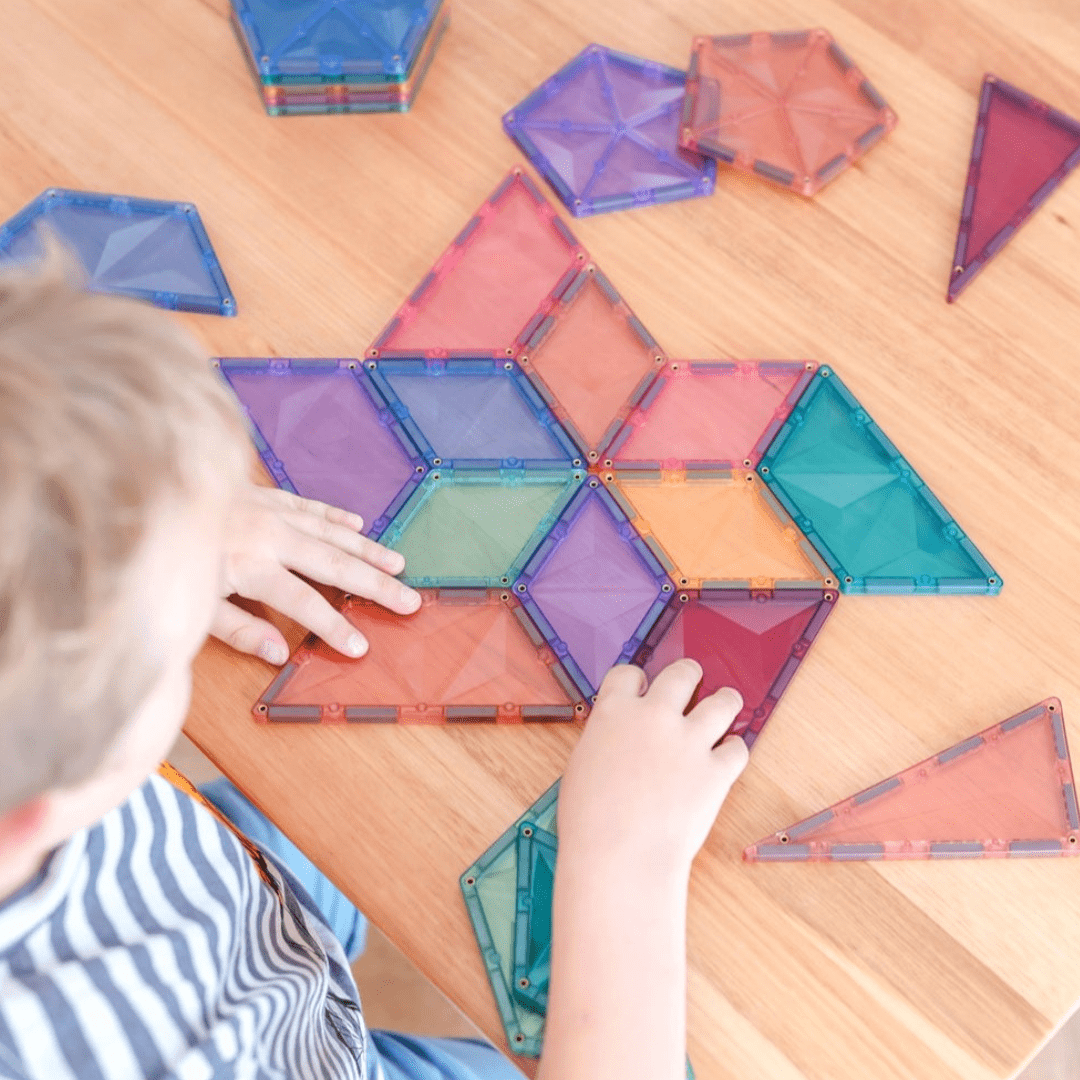 Connetix Tiles Pastel Shapes Expansion Pack 48 Pieces | Serenity Kids