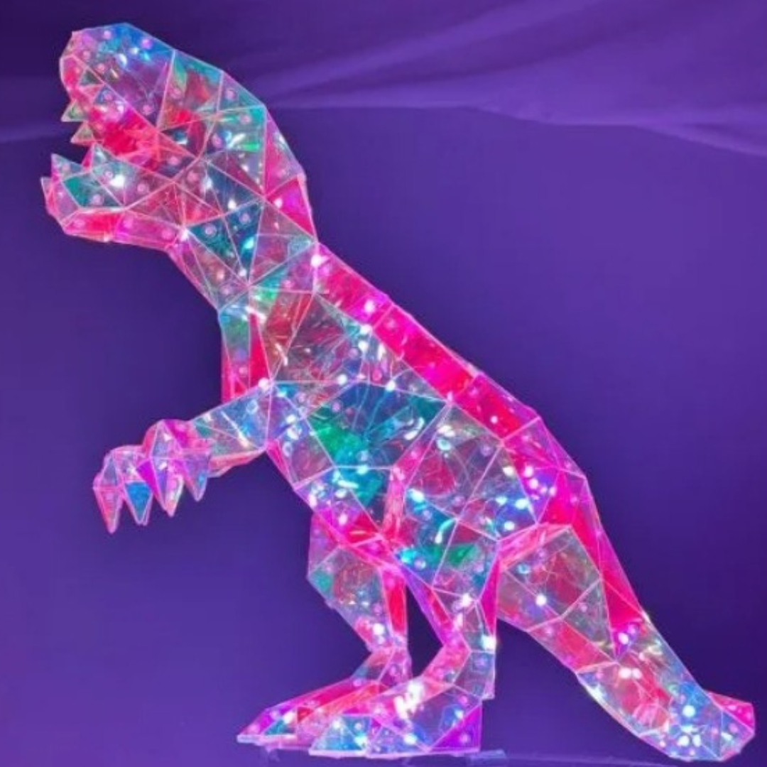 Starlightz Holographic LED USB Interactive Kids Night Light - Dinosaur | Serenity Kids