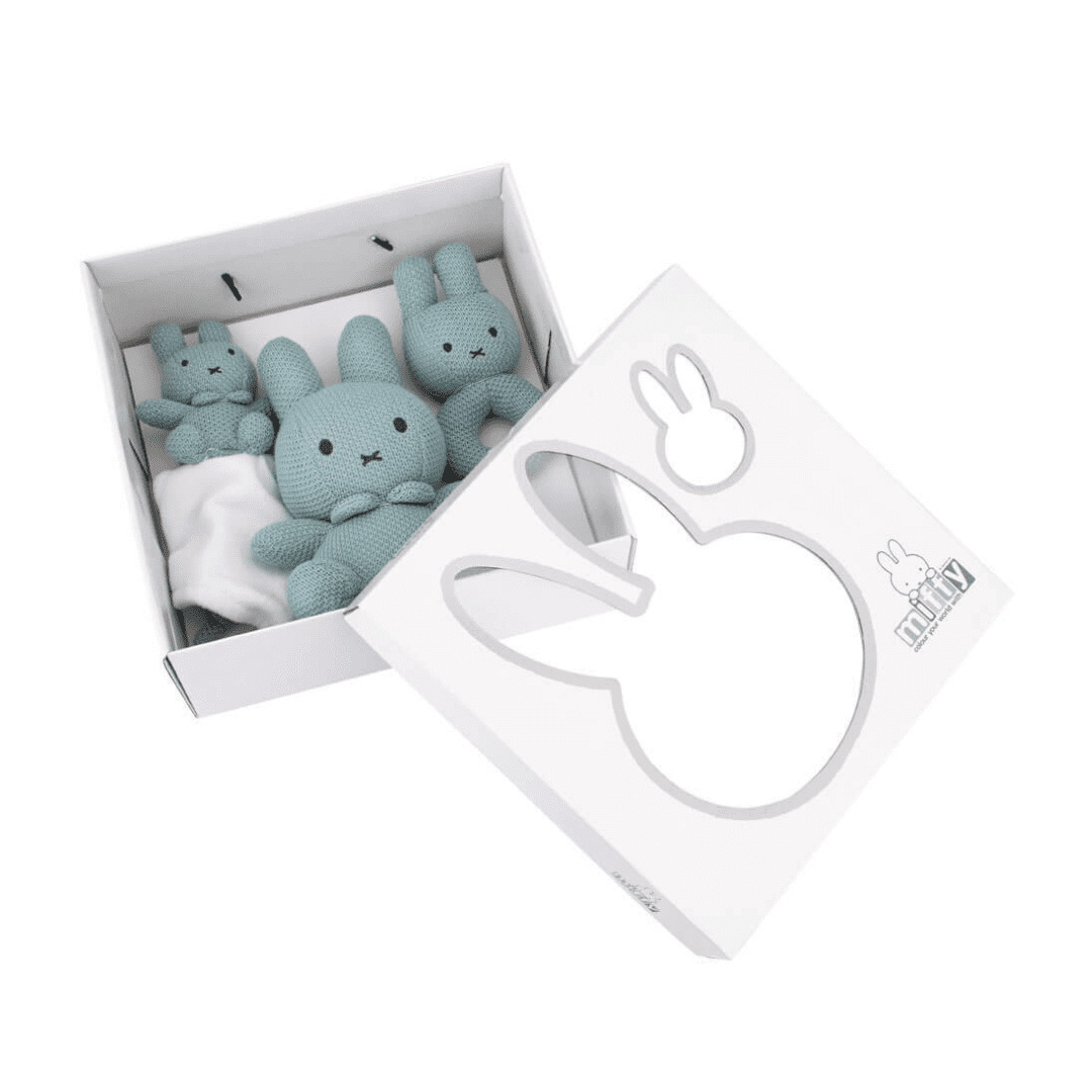 Miffy Green Knit Baby Gift Set