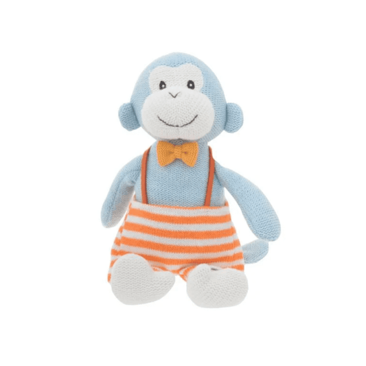 Rollie Pollie - Max The Monkey Baby Woven Toy