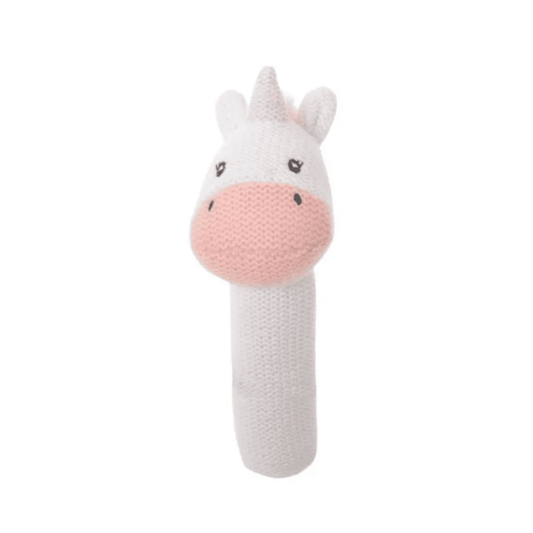 Rollie Pollie - Eunice The Unicorn Baby Squeaker Toy