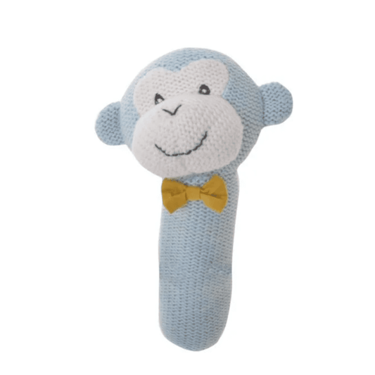 Rollie Pollie - Max The Monkey Baby Squeaker Toy