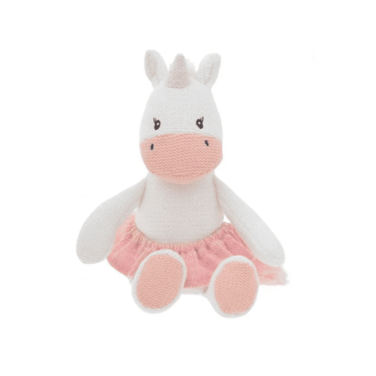 Rollie Pollie - Eunice The Unicorn Woven Baby Toy | Serenity Kids - Serenity Kids