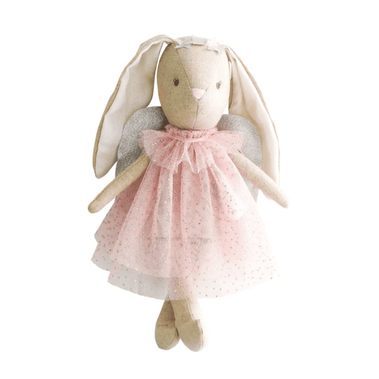 Alimrose - Mini Angel Bunny 27cm Pink | Serenity Kids