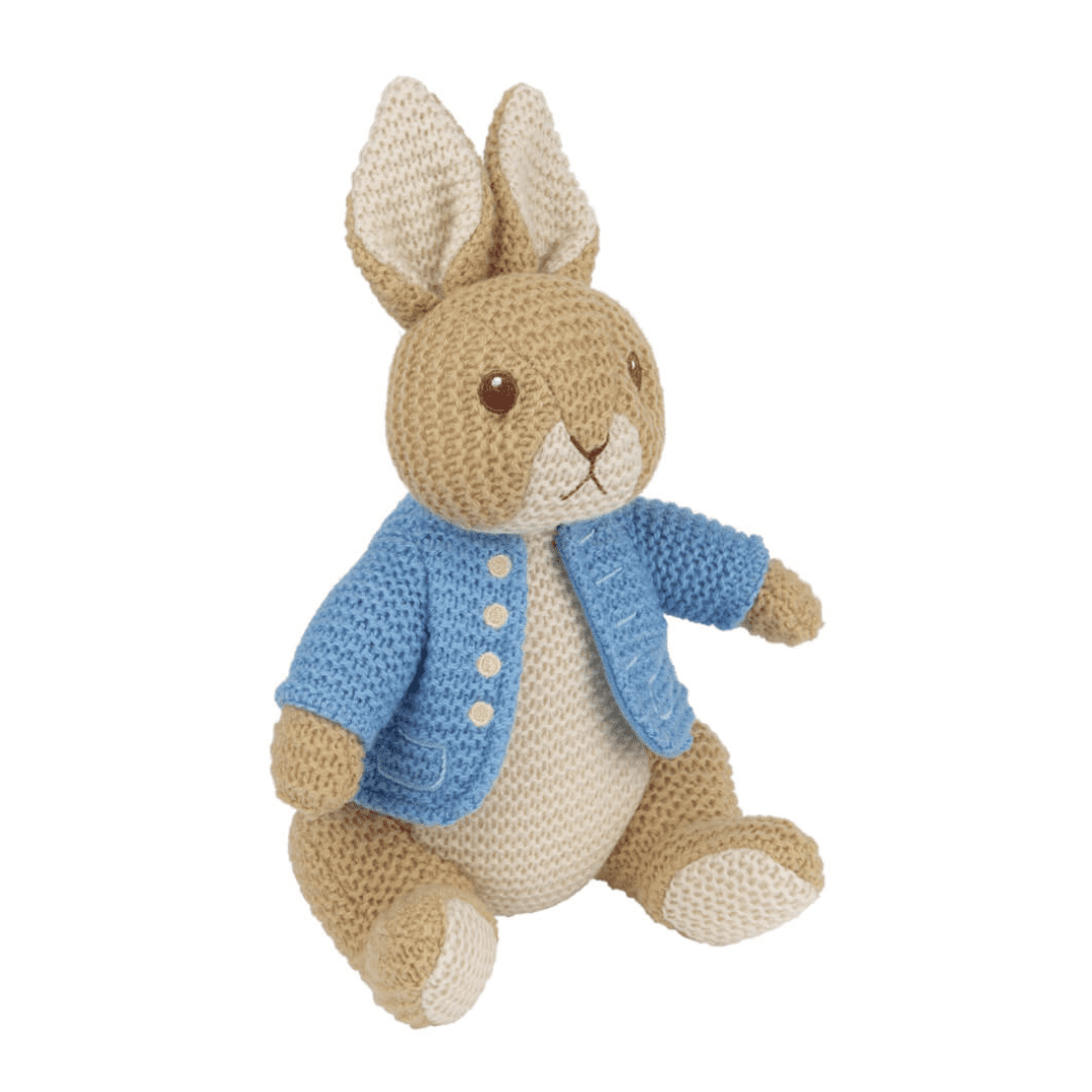 Peter Rabbit Knitted Soft Toy | Serenity Kids