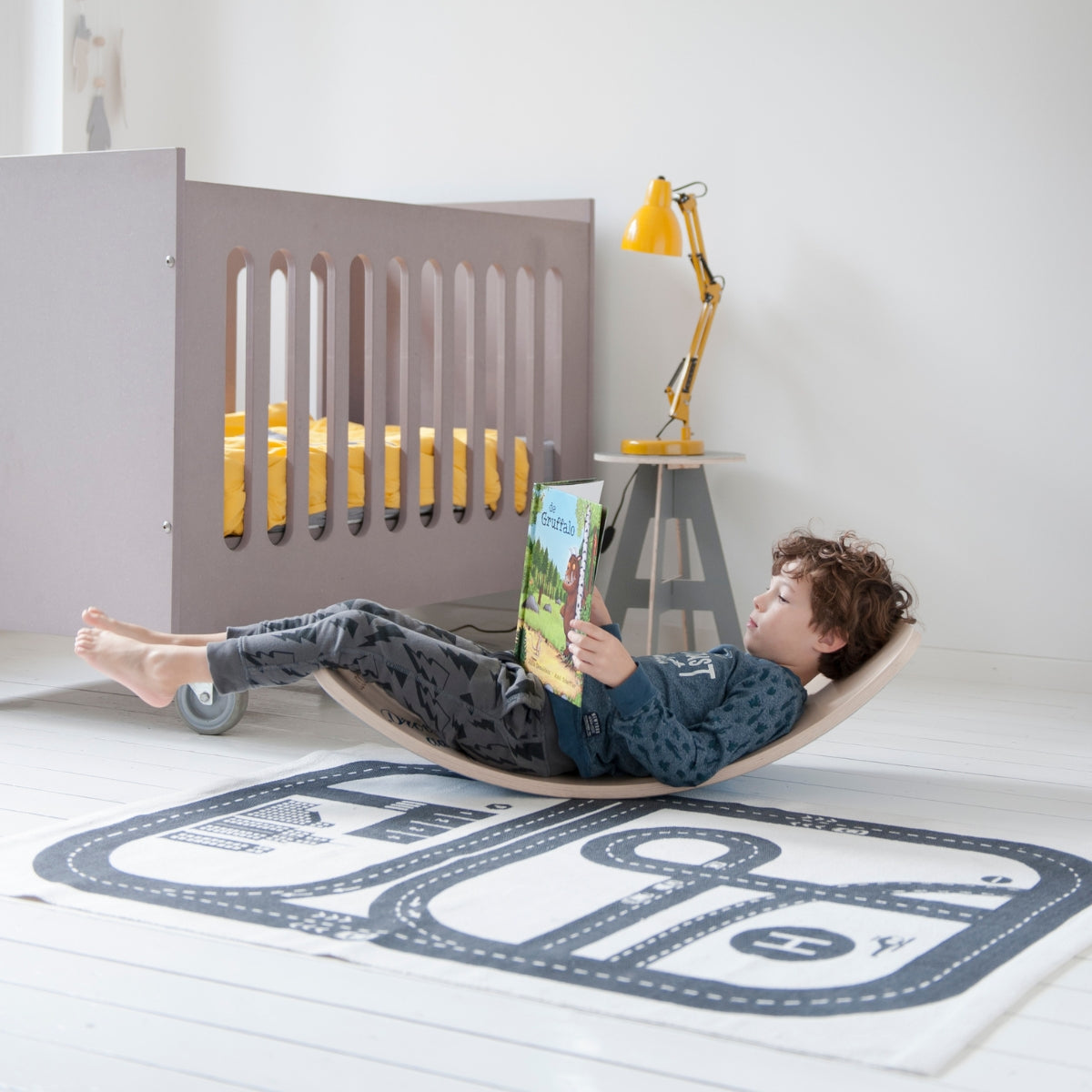 Wobbel Balance Board Original - Wool Felt Base - Lacquered - Online, Australia