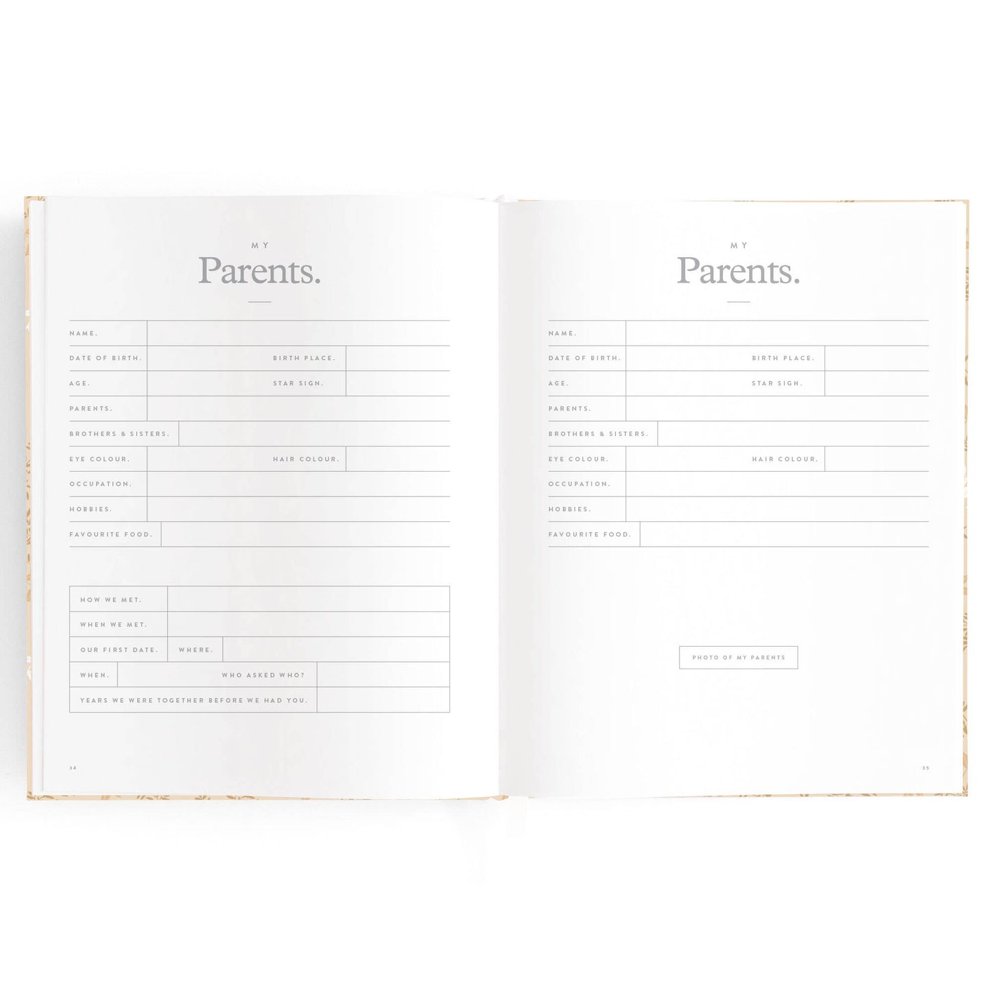 Baby Book Cedarwood