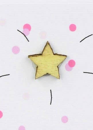 Wholesale Happy Birthday Greeting Card - Pink Confetti