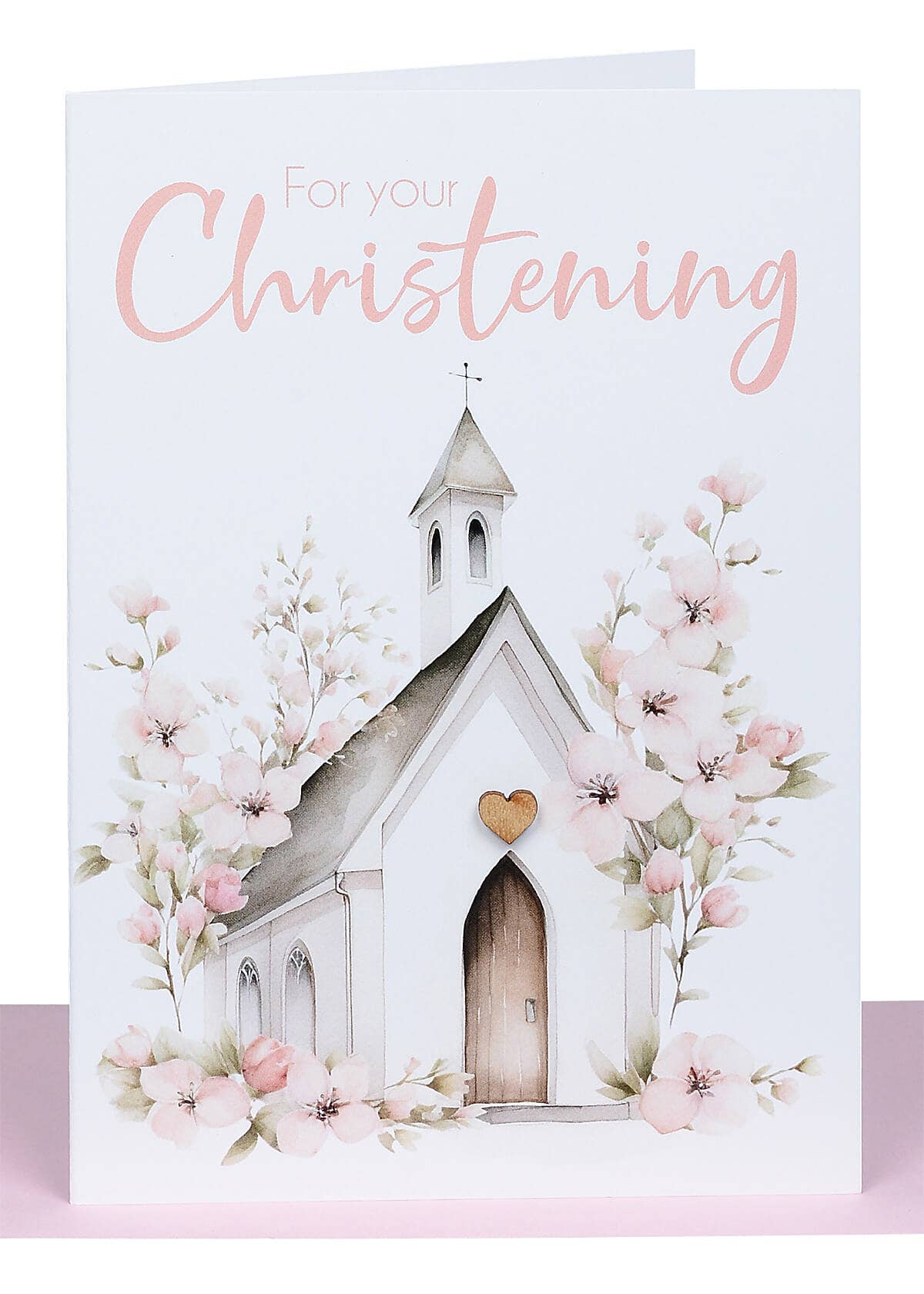 Christening Card for a Girl