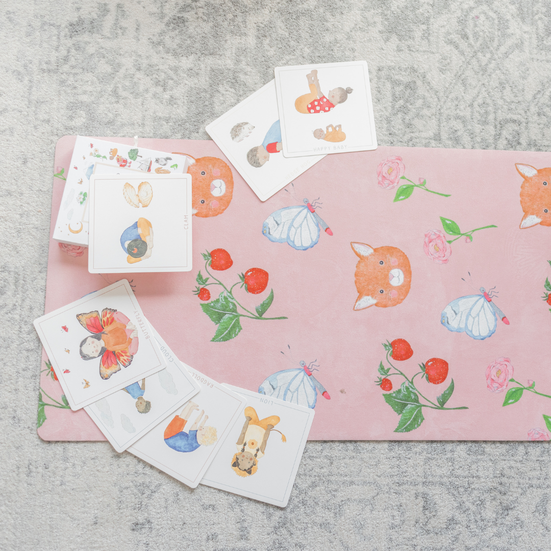 Mindful & Co Sweet Print Kids Yoga Mat – Non-Slip & Eco-Friendly