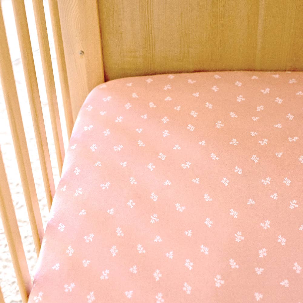 Jersey Cot Fitted Sheet 2 Pack - Sophia's Garden
