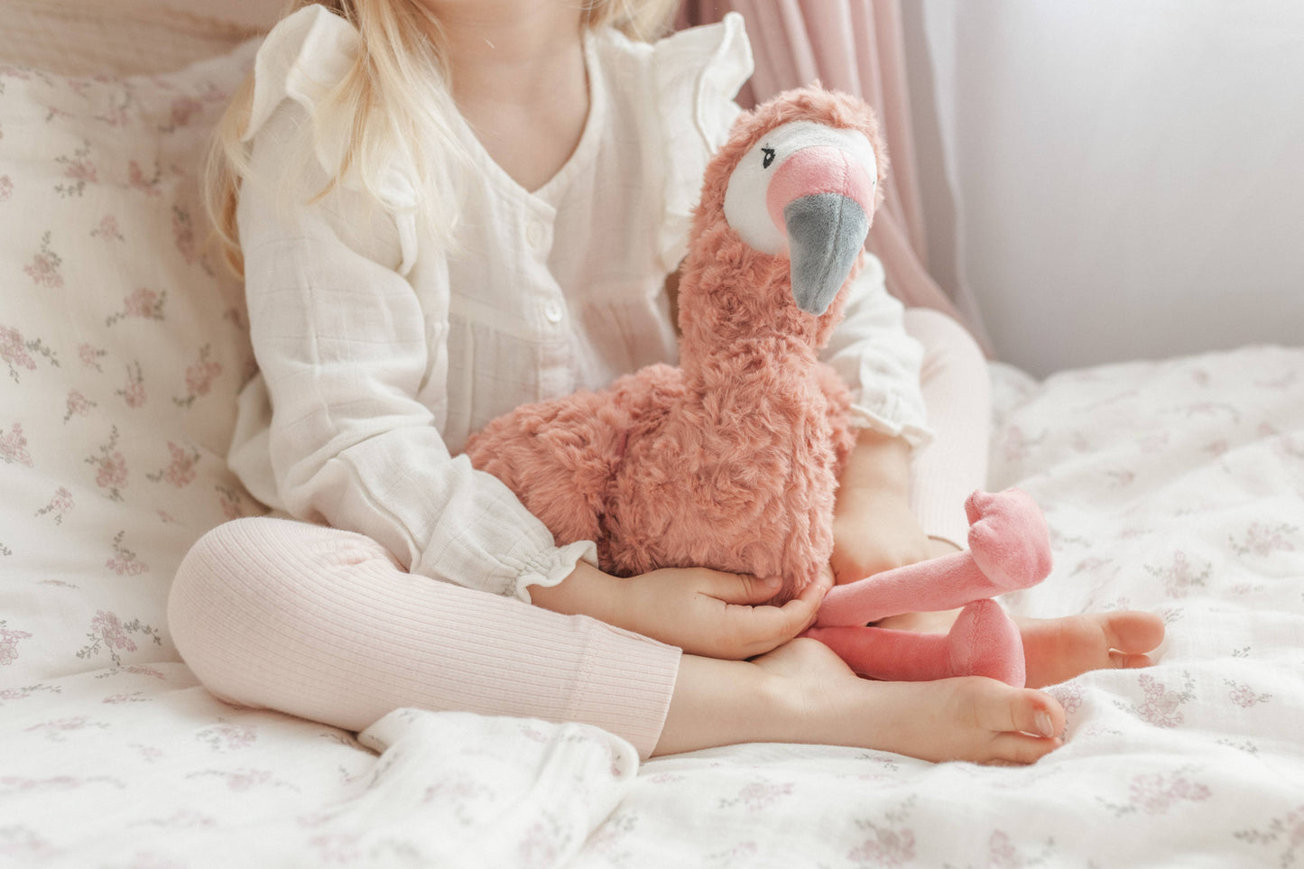 Francesca The Flamingo Weighted Toy