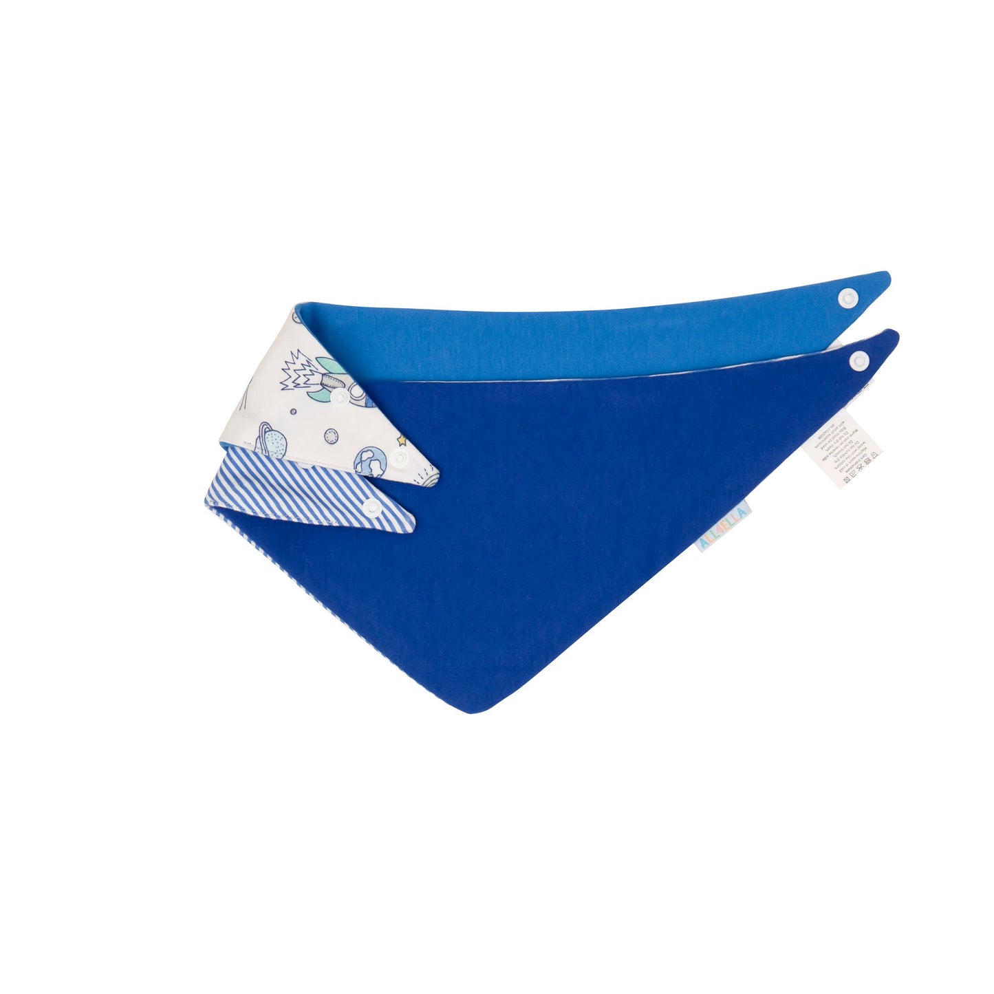Bandana Bibs 2pk - Blast Off