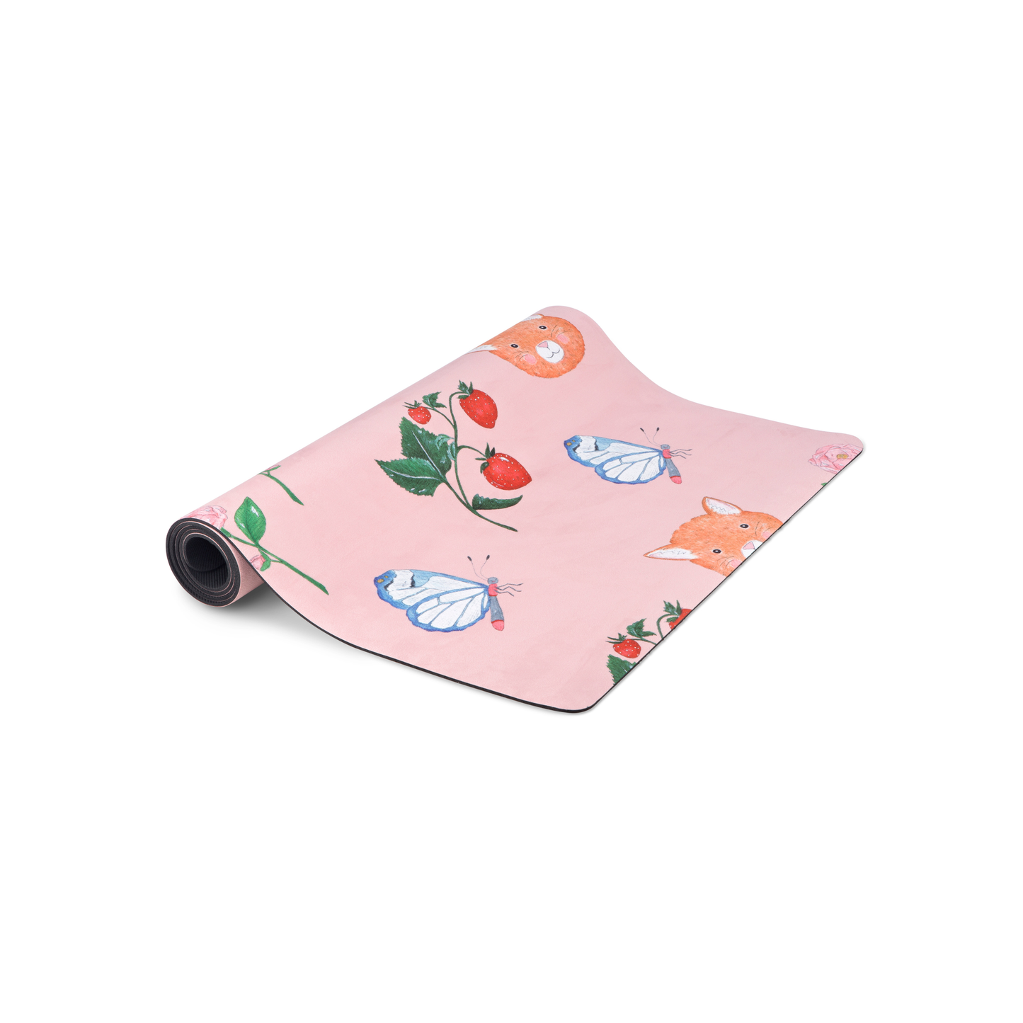 Mindful & Co Sweet Print Kids Yoga Mat – Non-Slip & Eco-Friendly