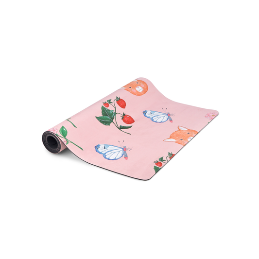 Mindful & Co Sweet Print Kids Yoga Mat – Non-Slip & Eco-Friendly