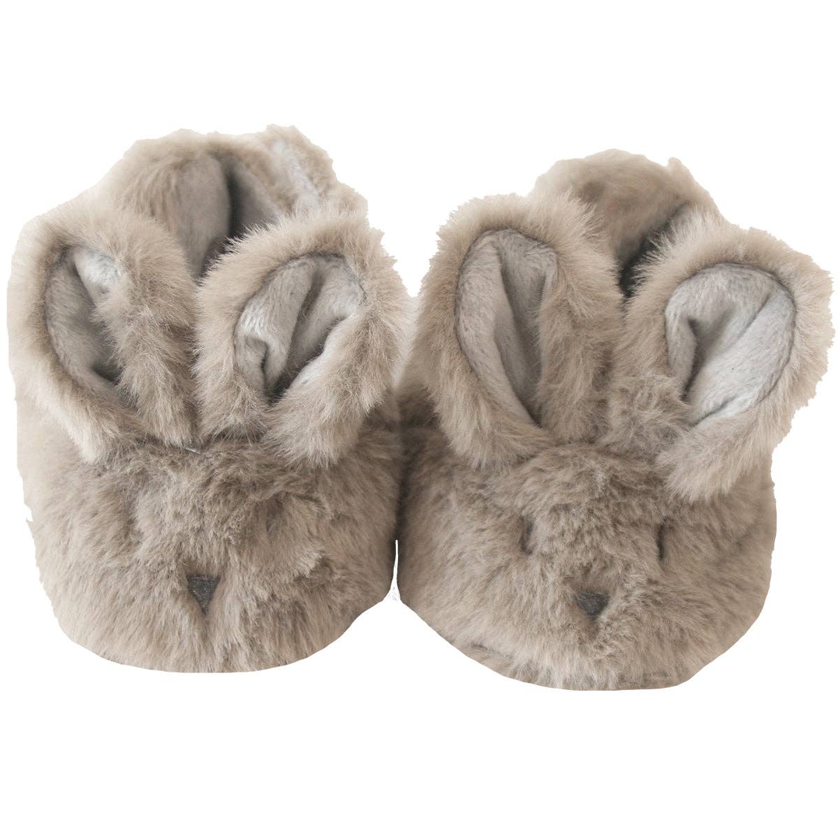 Alimrose Luxe Bunny Booties Grey