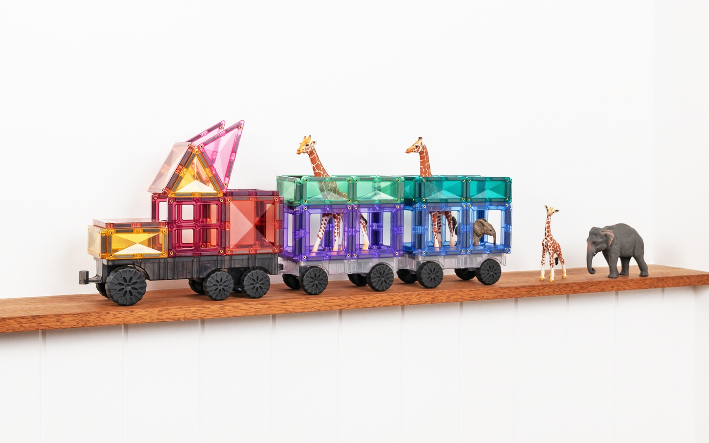 Connetix Tiles NEW Pastel 50Pc Transport Pack