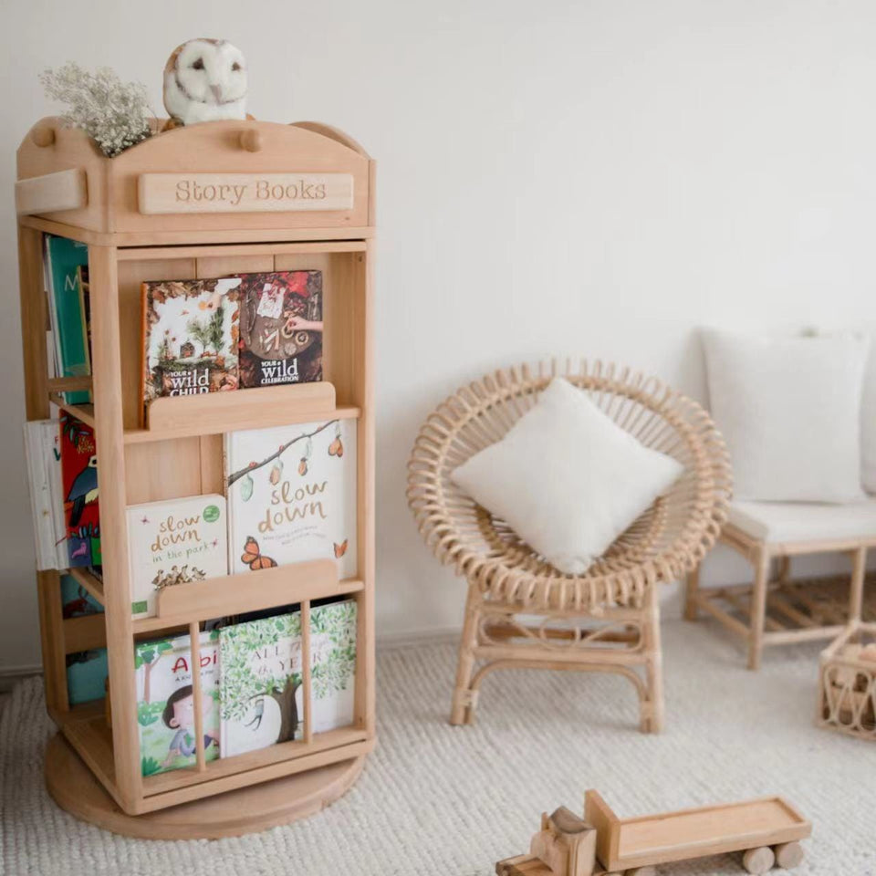 OLI Library Revolving Bookcase - London