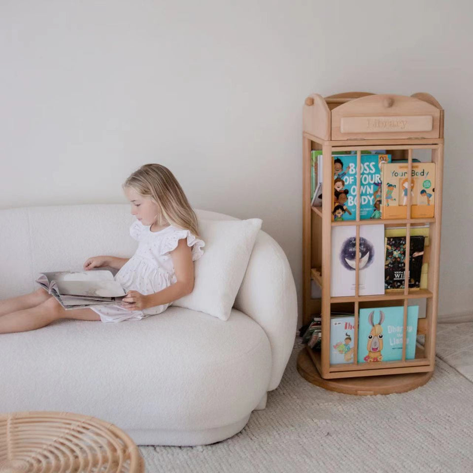 OLI Library Revolving Bookcase - London