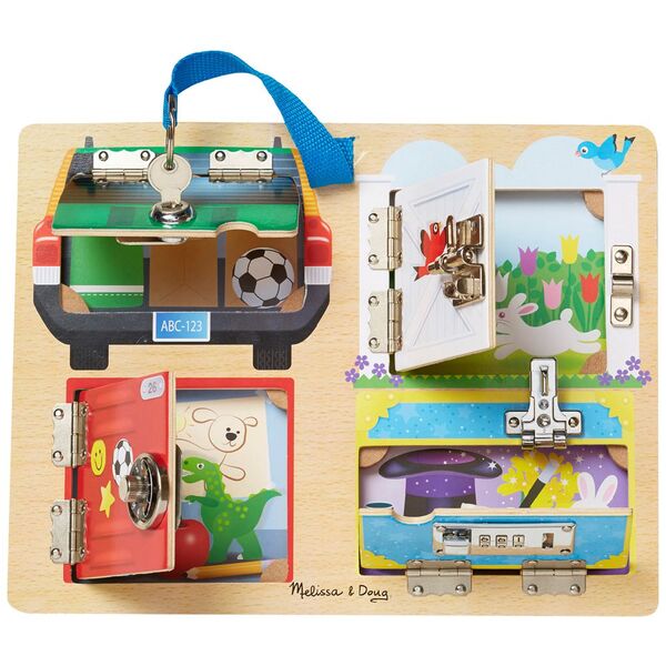 Melissa & Doug - Lock & Latch Board