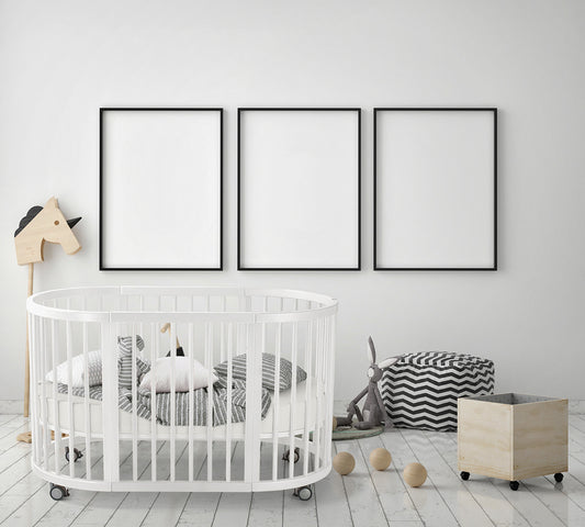 Lolli Furniture Sprout 4 in 1 - Snow White - Including Australian Made Mattress Set