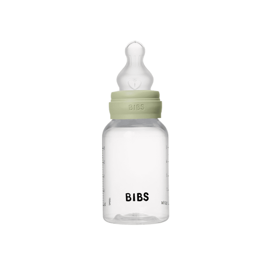 Bibs Baby Bottle Complete Set 150ml Silicone - Sage