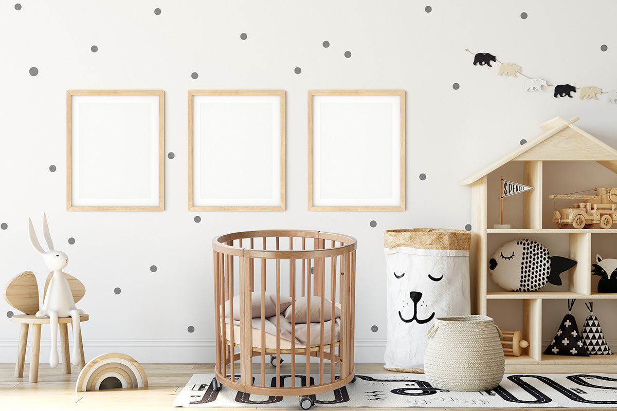 Lolli Furniture Sprout 4 in 1 - Natural Beech Wood - Including Australian Made Mattress Set