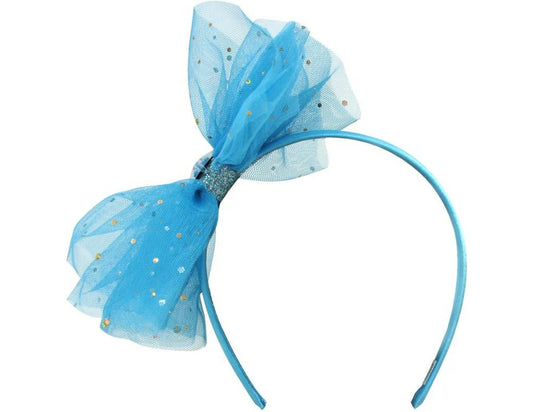 Pink Poppy Cinderella Sparkling Bow Headband