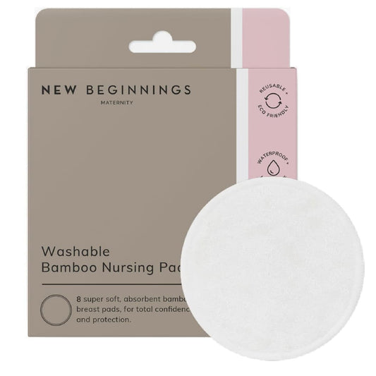New Beginnings Washable Breast Pads 8pc