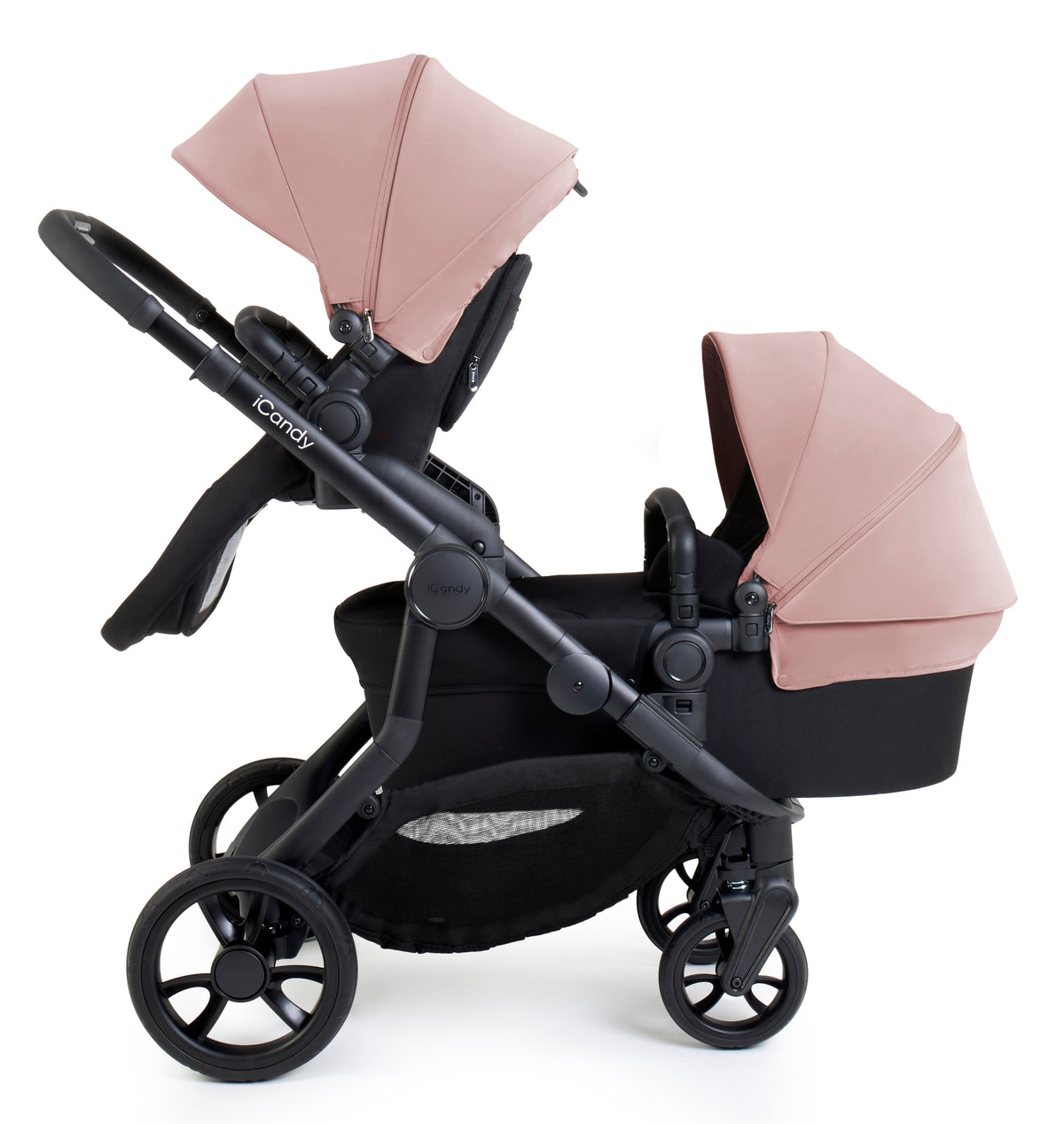 iCandy Orange 4 Pushchair - Rose + FREE Zazu Pram Rocker