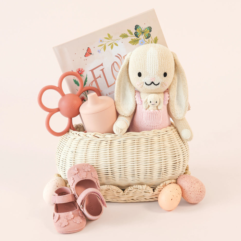 Cuddle + Kind Little Briar the bunny - Peony Pink 13"
