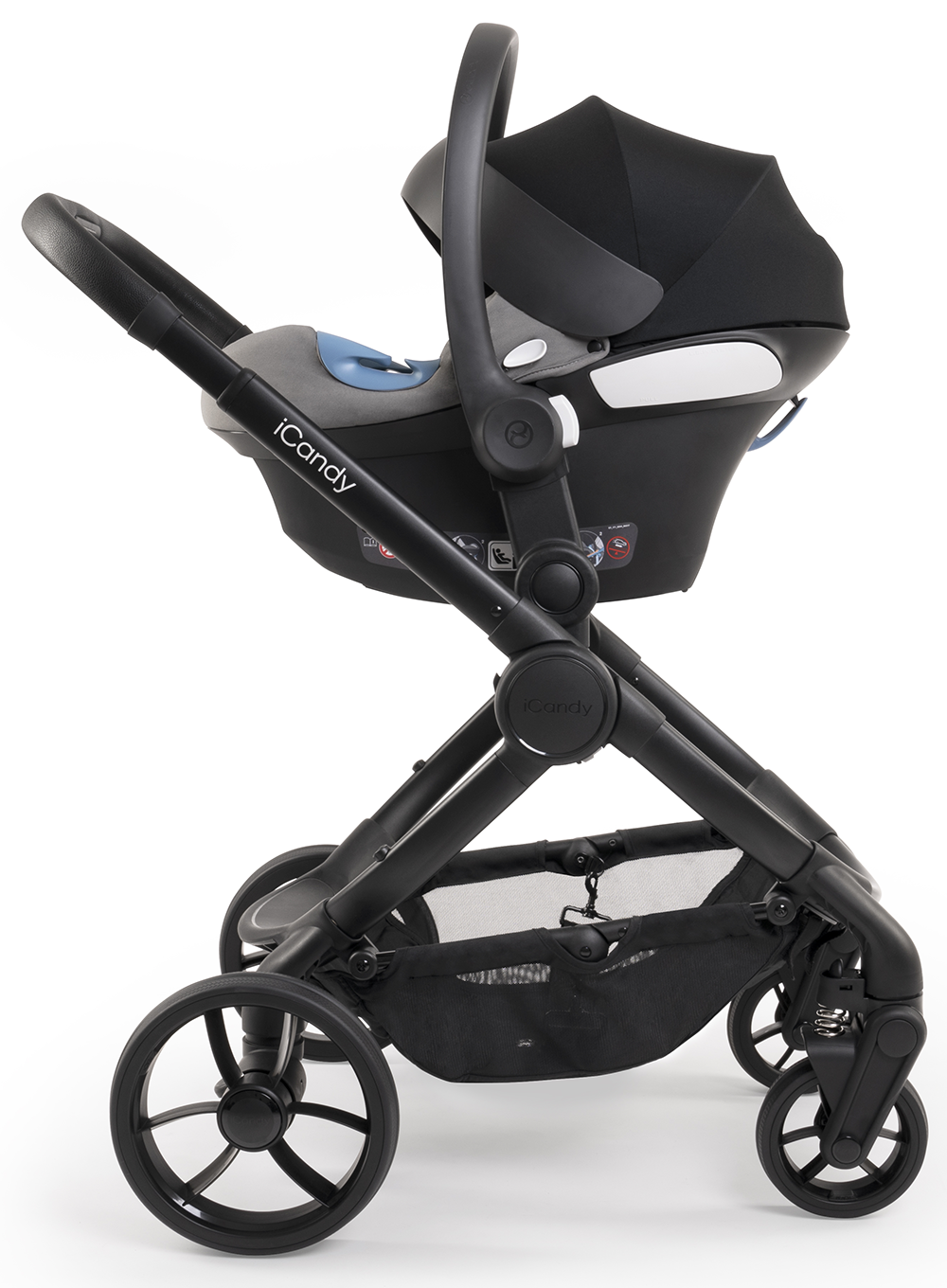iCandy Peach 7 Pushchair - Ivy + FREE Zazu Pram Rocker