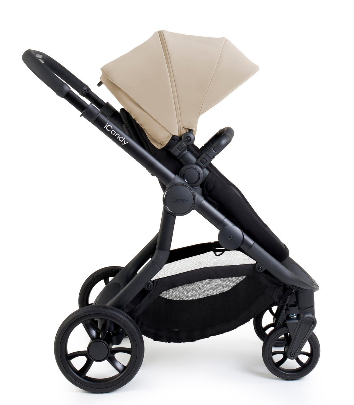 iCandy Orange 4 Pushchair - Latte + FREE Zazu Pram Rocker