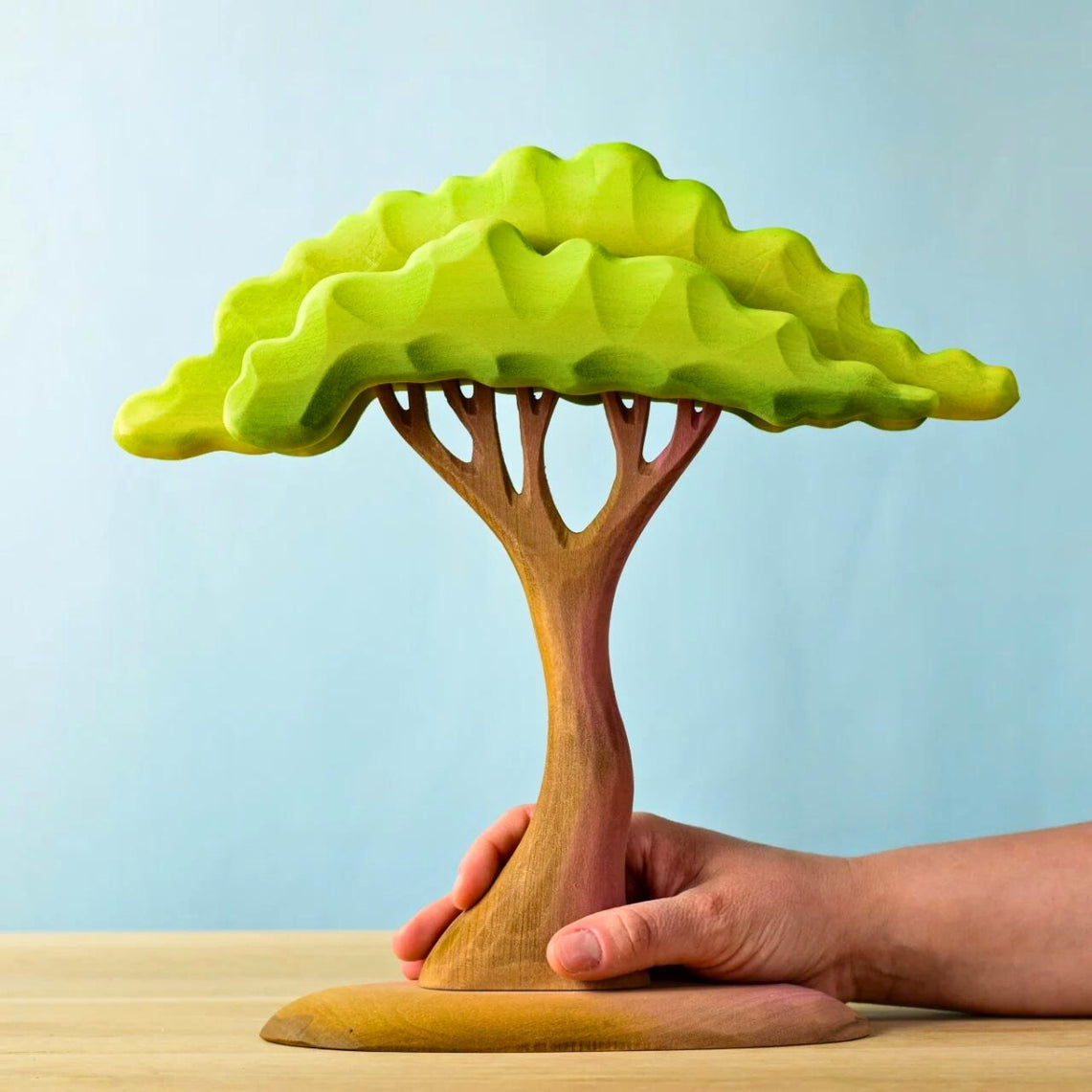 Bumbu Toys Romania Large Wooden Tree - Acacia