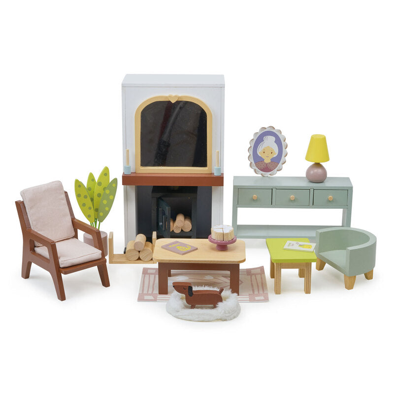 Tender Leaf Toys Mulberry Mansion with Furniture