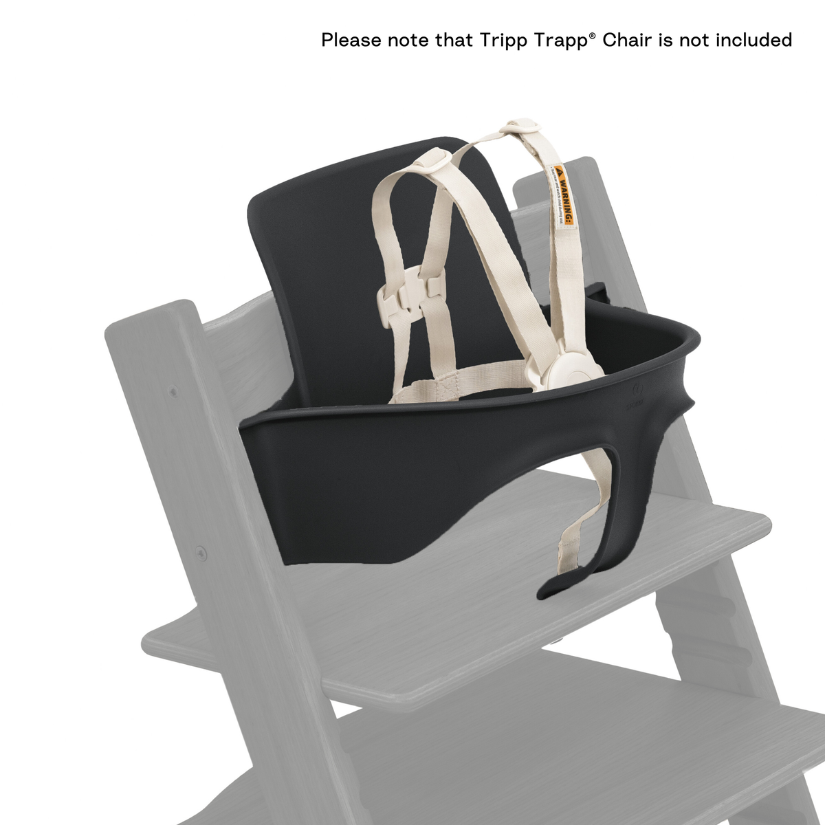 Stokke Tripp Trapp Bundle - Chair - Baby Set - Tray - Cushion