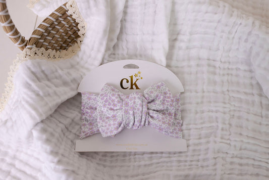Confetti Kidz Oversized Top Knot | Garden Florals